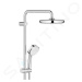 Grohe 26223001 - Sprchový systém 210 s vanovým termostatem na zeď, chrom