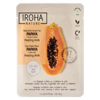 Iroha nature Obličejová maska Peeling Papay 20 ml