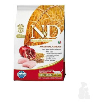 N&D LG CAT Neutered Chicken & Pomegranate 5kg sleva