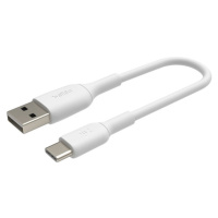 Belkin BOOST Charge USB-C/USB-A kabel, 15cm, bílý