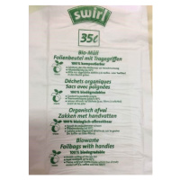 SWIRL BIO kompostovatelné pytle s uchy 6 x 35 l