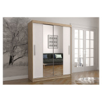 IDZ Šatní skříň Neomi 01 (150 cm) Barva dřeva: Sonoma + Bílá