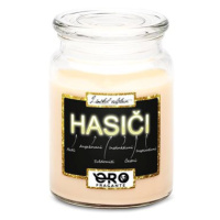 IMPAR Svíčka s vůní vanilky - Hasiči - vlastnosti 500 g