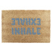 Rohožka z kokosového vlákna 60x90 cm Inhale Exhale – Artsy Doormats