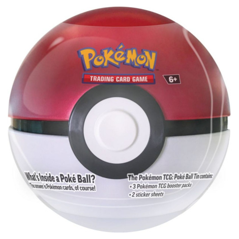 Pokémon TCG: September Pokeball Tin červený