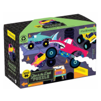 Mudpuppy Puzzle Monster Trucks - svítí ve tmě 100 dílů