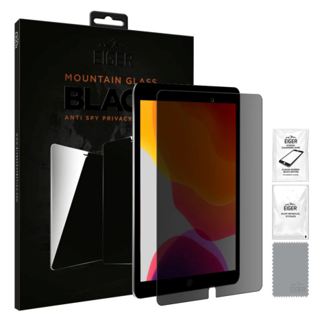 Ochranné sklo Eiger Mountain Black Anti Spy Privacy Glass Screen Protector for Apple iPad 10.2 ( Eiger Glass