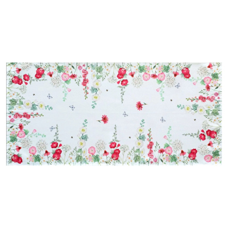 Vzorovaný ubrus - běhoun na stůl FLOWERS II. 40x85 cm Mybesthome Decora