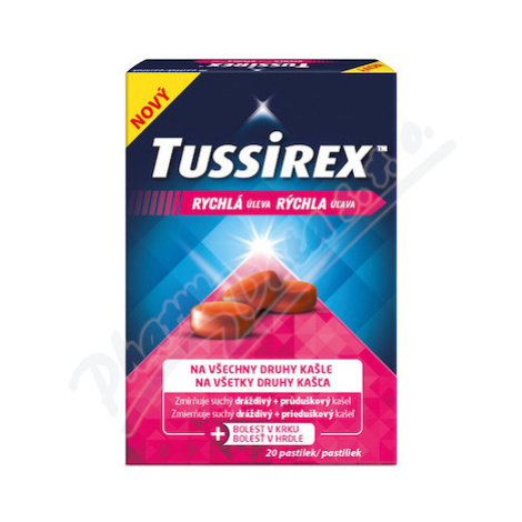 TUSSIREX  20 pastilek