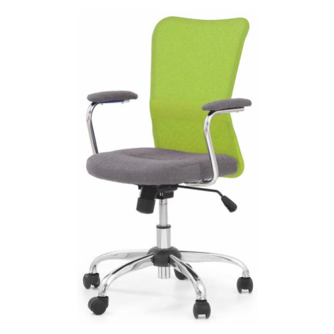 Dětská židle ONDY zelená/šedá