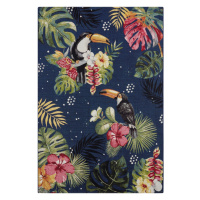 Kusový koberec Flair 105609 Tropical Dream Blue Multicolored – na ven i na doma 240x340 cm