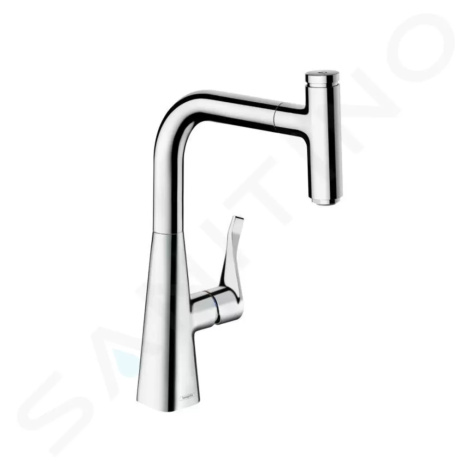 Hansgrohe 14857000 - Dřezová baterie s výsuvnou koncovkou, chrom