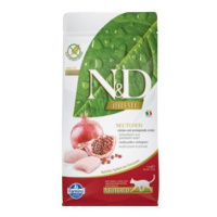 N&D PRIME CAT Neutered Chicken&Pomegranate 10kg sleva