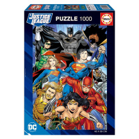 Puzzle Justice League DC Comics Educa 1000 dielov a Fix lepidlo od 11 rokov EDU19935