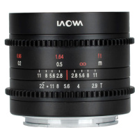 Laowa 9mm T/2,9 Zero-D Cine (m+ft) pro Micro Four Thirds