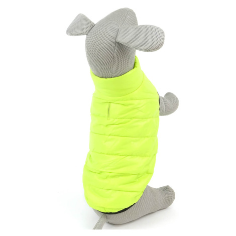 Vsepropejska Elba zimní bunda pro psa na ZIP Barva: Žlutá, Délka zad (cm): 20, Obvod hrudníku: 3