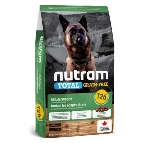 Nutram Total Grain Free Lamb, Legumes Dog 11,4 kg