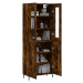 vidaXL Skříň highboard kouřový dub 69,5 x 34 x 180 cm kompozitní dřevo