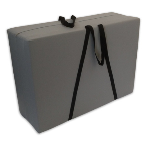 e-matrace.com Obal skládacích matrací 100x65x24 cm (pro matraci 100x195x8 cm) - tmavě šedý