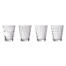 VILLEROY & BOCH DRESSED UP - CLEAR, 4 ks