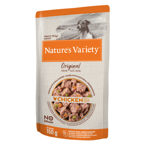 Nature´s Variety Original Paté, 12 ks + 4 ks zdarma - Original Paté No Grain Mini 2 x (8 x 150 g Nature’s Variety