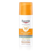 EUCERIN Sun Oil Control tónovaný středně tmavý SPF50+ 50 ml