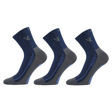 VoXX 3PACK ponožky tmavě modré (Barefootan-darkblue) L