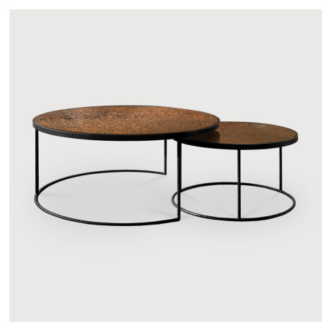 Konferenční stolek Bronze Copper Nesting (set 2ks) - Ethnicraft