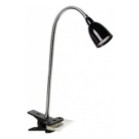 Solight stolní lampička černá clip