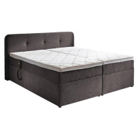 Carryhome POSTEL BOXSPRING cm, textil, šedá