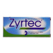 Zyrtec 10 mg 20 tablet