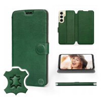 Pouzdro Mobiwear pro Samsung Galaxy S24 Fe Green Lea