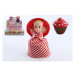 Teddies Panenka Cupcake plast 15cm vonící