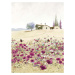 Obraz na plátně Styler Violet Poppies, 50 x 70 cm