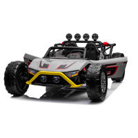 Elektrická bugina Monster RACING 400W XXL šedá JS3168.SZA