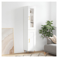 vidaXL Skříň highboard bílá 34,5 x 34 x 180 cm kompozitní dřevo