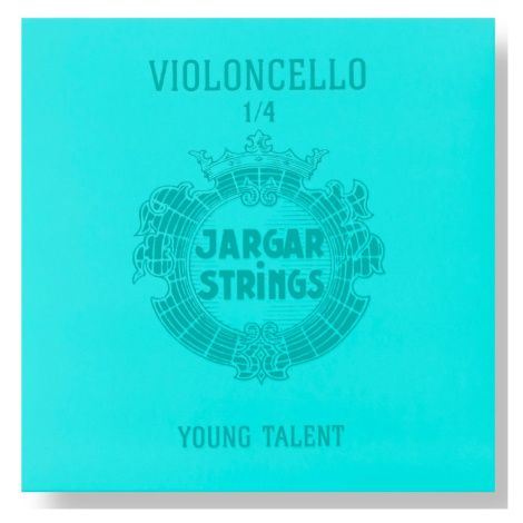 Jargar Violoncello Young Talent 1/4, Blue, Ball, Set