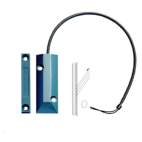 iGET SECURITY P21 Bezdrátový magnetický senzor pro železné dveře/okna/vrata k alarmu M2B, detekc