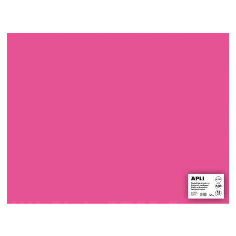Apli barevný papír A2+ 170 g - fluo-růžový - 25 ks