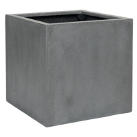 Květináč Block, barva šedá, více velikostí - PotteryPots Velikost: L - v. 50 cm