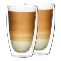 4Home Termo sklenice na latté Hot&Cool 410 ml, 2 ks