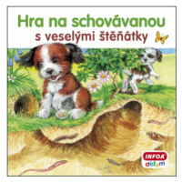 Hra na schovávanou s veselými štěňátky