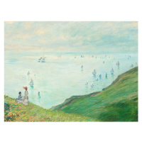 Obrazová reprodukce The Cliffs at Pourville, Claude Monet, 40 × 30 cm