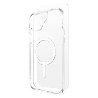 ZAGG Case Luxe Snap kryt a ochranné sklo pro Apple iPhone 15 Plus - transparentní
