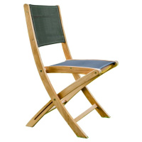 Dřevěné zahradní židle v přírodní barvě v sadě 2 ks Navy – Ezeis