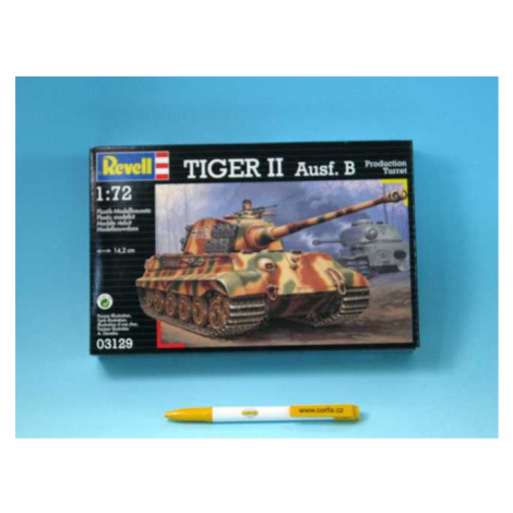 Plastic modelky tank 03129 - Tiger II Ausf. B (1:72) Revell