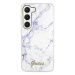 Guess GUHCS23MPCUMAH hard silikonové pouzdro Samsung Galaxy S23 PLUS 5G white Marble