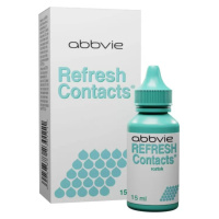 Abbvie Refresh Contacts Oční kapky 15 ml