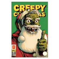 Ilustrace Zombie Santa Christmas card, Man_Half-tube, 26.7 × 40 cm