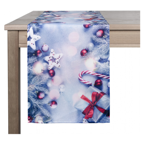 Vánoční ubrus - běhoun na stůl PHOTO DECOR motiv A 35x180 cm